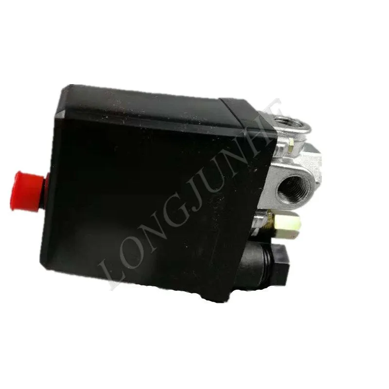 1 Pcs 220 V Compressor Pressure Switch Heavy Duty Air Compressor Pressure Switch Control Valve Mayitr 71 PSI -113 PSI Black (Black)