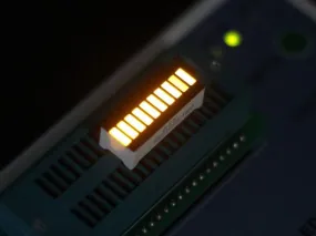 10 Segment LED - Yellow