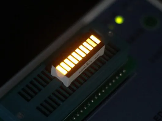 10 Segment LED - Yellow