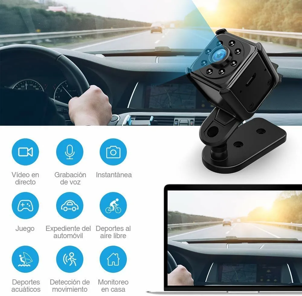 128GB L23 1080P 2MP Lens Camera 2-Hour Recorrding 30 FPS 140Wide Angle