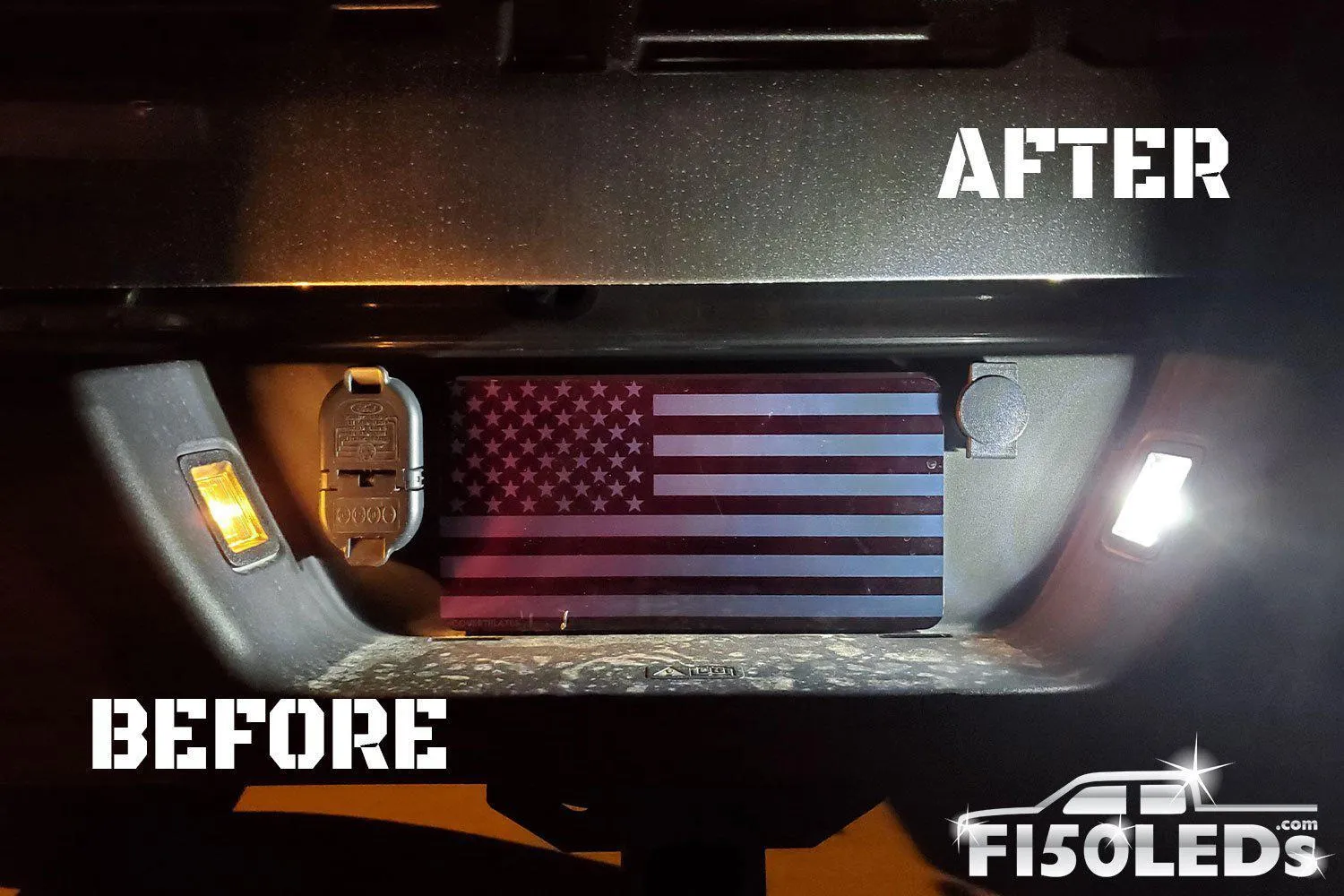 2021 - 2023 F150 License Plate Tag LED Bulbs