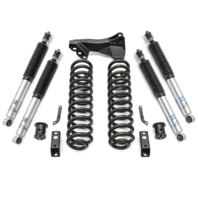 2.5" Coil Spring Front Lift Kit W/Bilstein Shocks Front/Rear - Ford F-250 Super Duty - F-350 Super Duty Diesel 4WD 2011-2016