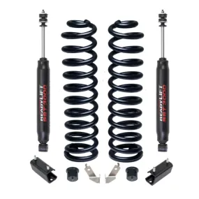 2.5" Coil Spring Front Lift Kit W/SST3000 Shocks- Ford F-250 Super Duty - F-350 Super Duty Diesel 4WD 2011-2023