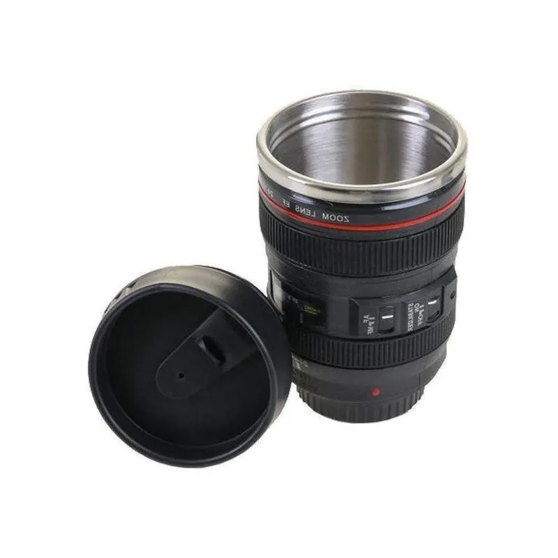 375Ml Camera Lens-Shaped Coffee Mug Clscm394
