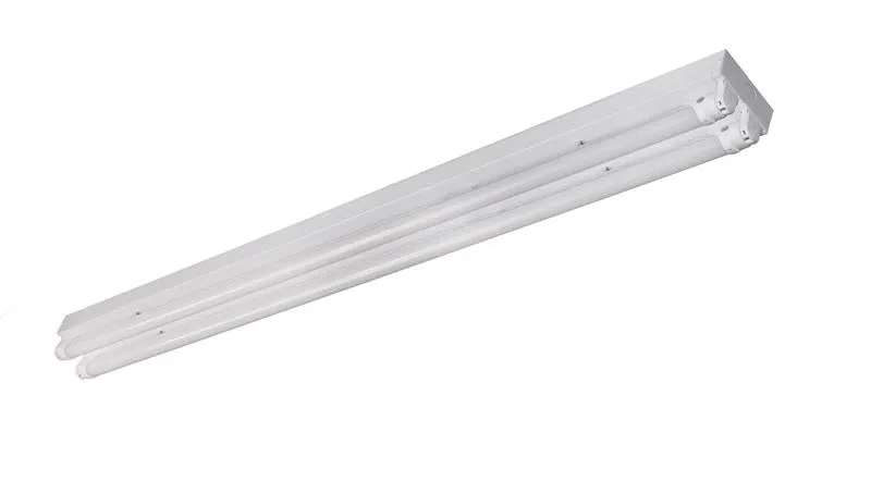 4 Foot 2 Lamp LED Ready T8 Strip Shop Light Fixture - Housing Only - Tubes Sold Separately