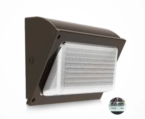 4 Pack Led Outdoor Dusk To Dawn Area Flood Wall Pack Light With Photocell, 5000K, 120W, 16200LM, 100-277V