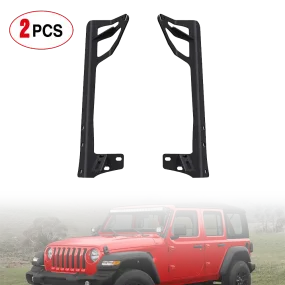 50 Inch Light Bar Windshield Frame Mounts For 2007-2017 Jeep Wrangler JK