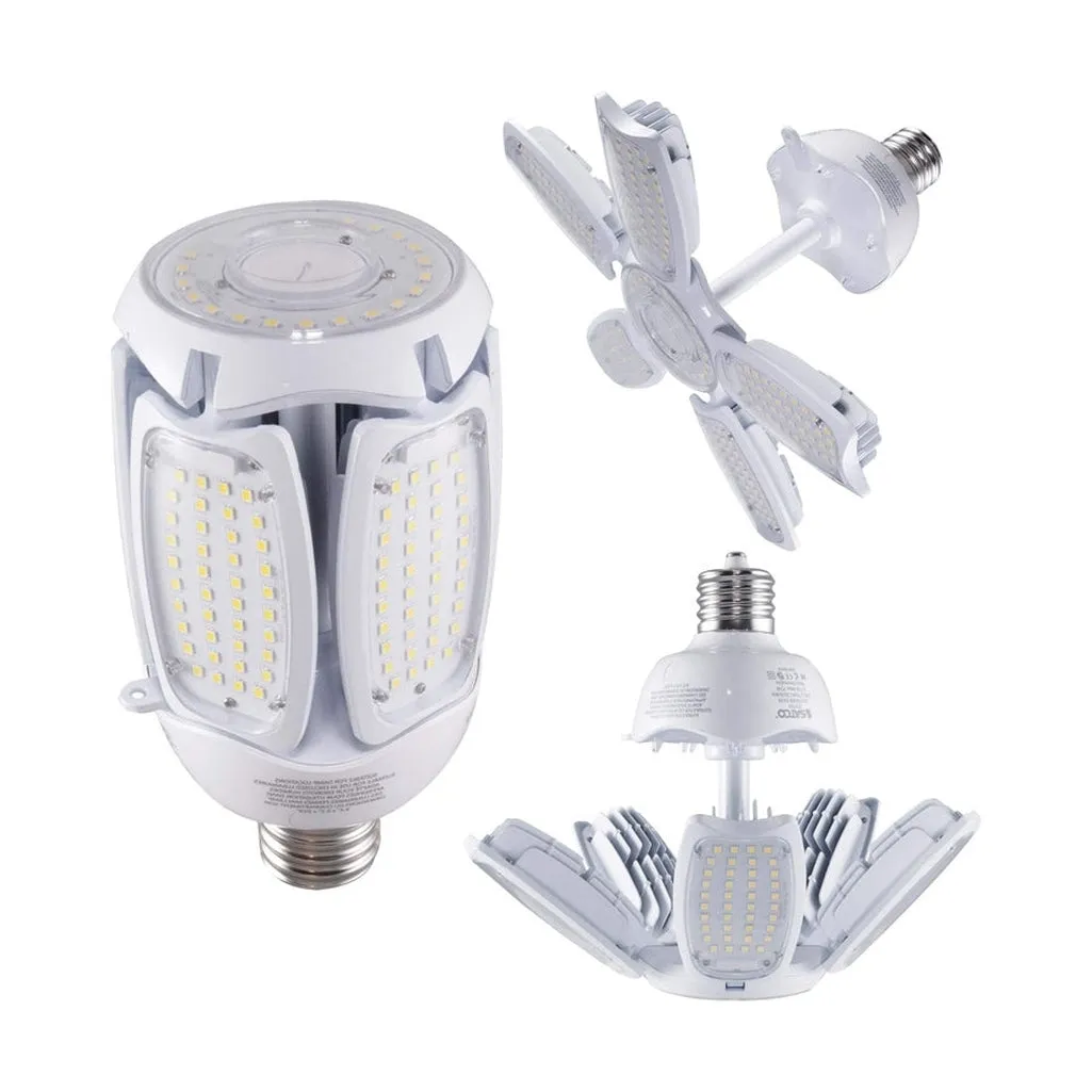 60 Watt LED HID Replacement - 5000K - Mogul extended base - Adjustable Beam Angle - Type B Ballast Bypass -100-227V