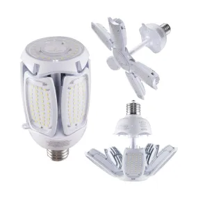 60 Watt LED HID Replacement - 5000K - Mogul extended base - Adjustable Beam Angle - Type B Ballast Bypass -100-227V