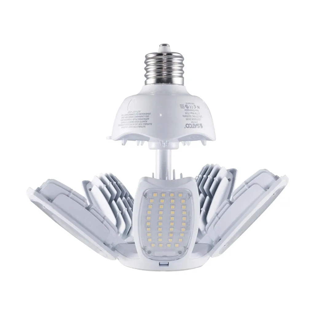 60 Watt LED HID Replacement - 5000K - Mogul extended base - Adjustable Beam Angle - Type B Ballast Bypass -100-227V