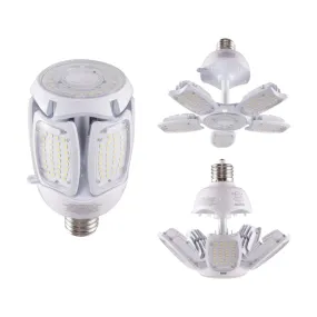 75W LED HID Replacement - 5000K - Mogul Extended base - Adjustable Beam Angle - Type B Ballast Bypass -100-227V