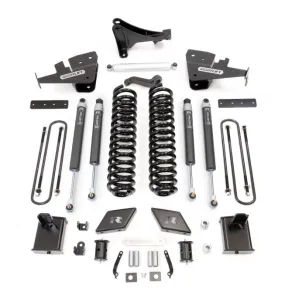 7" Coil Spring Lift Kit With Falcon Shocks - Ford F-250 Super Duty Diesel Without Camper Spring Package 4WD 2017-2022