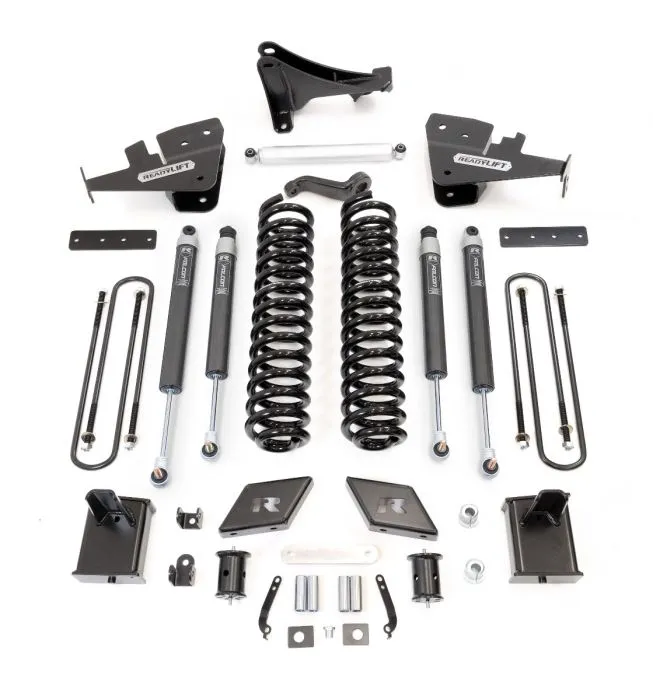 7" Coil Spring Lift Kit With Falcon Shocks - Ford F-250 Super Duty Diesel Without Camper Spring Package 4WD 2017-2022