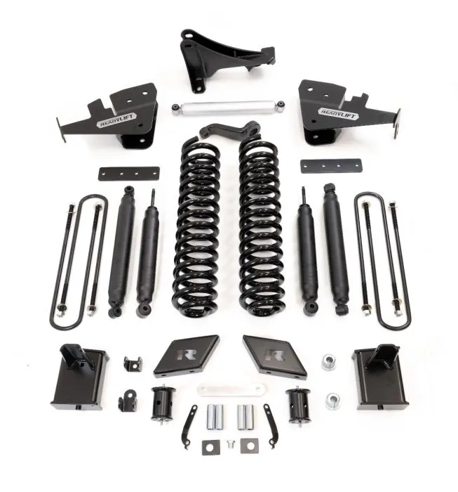 7" Coil Spring Lift Kit With SST3000 Shocks - Ford F-250 Super Duty Diesel Without Camper Spring Package 4WD 2017-2022