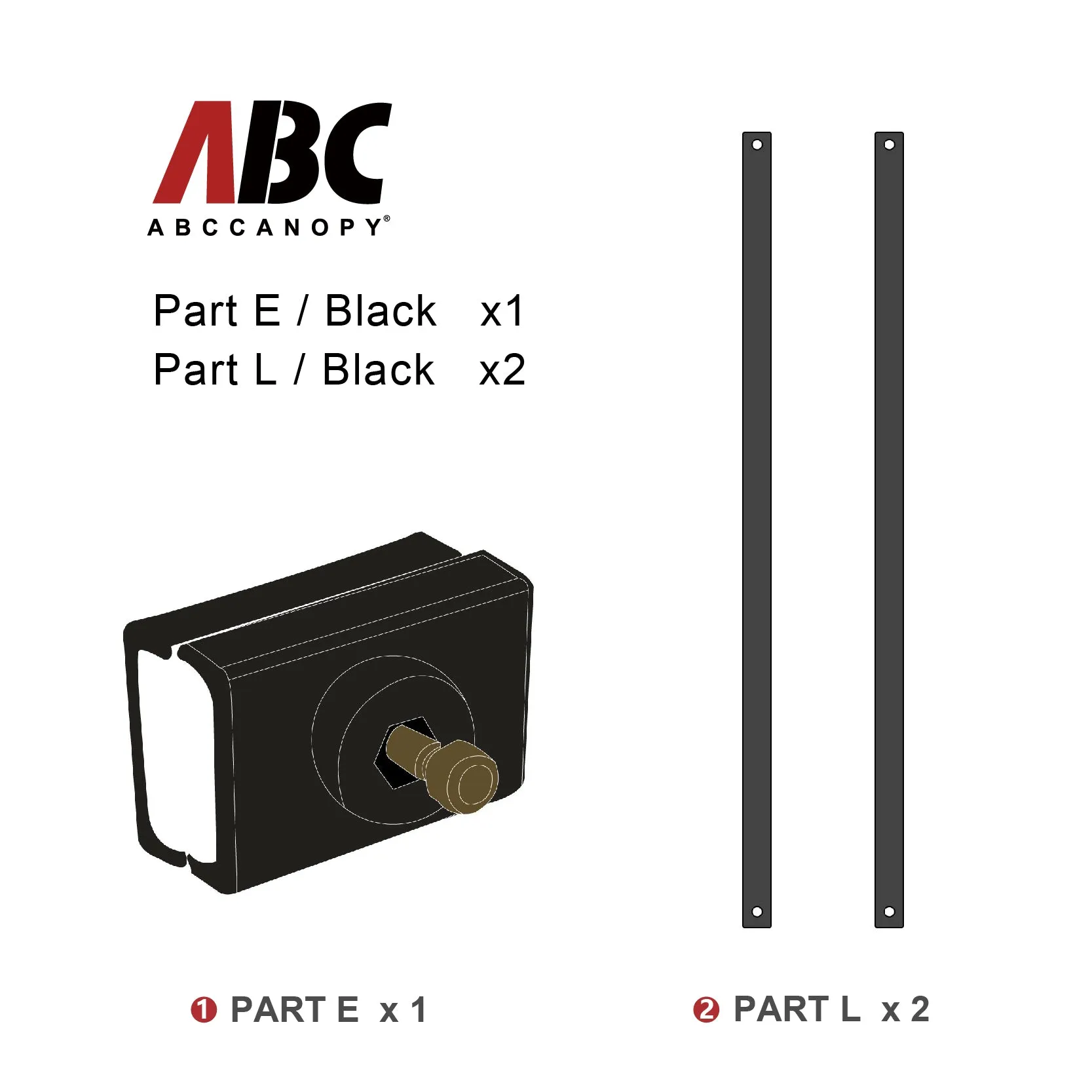 ABCCANOPY S1 Commercial individual parts