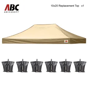 ABCCANOPY Top cover For 10x20 pop-up canopy