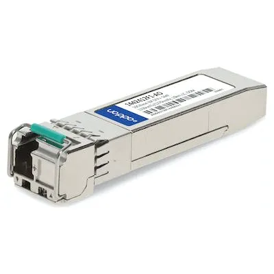 AddOn ADTRAN 1442412F1 Compatible TAA Compliant 10GBase-BX SFP  Transceiver (SMF, 1330nmTx/1270nmRx, 60km, LC, DOM) 1442412F1-AO