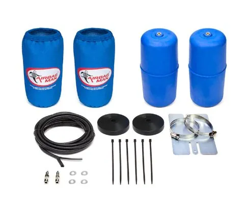 Air Suspension Helper Kit for Coil Springs High Pressure suits Nissan Navara D23 Dual Cab Coil Rear 4x2, 4x4 15-22
