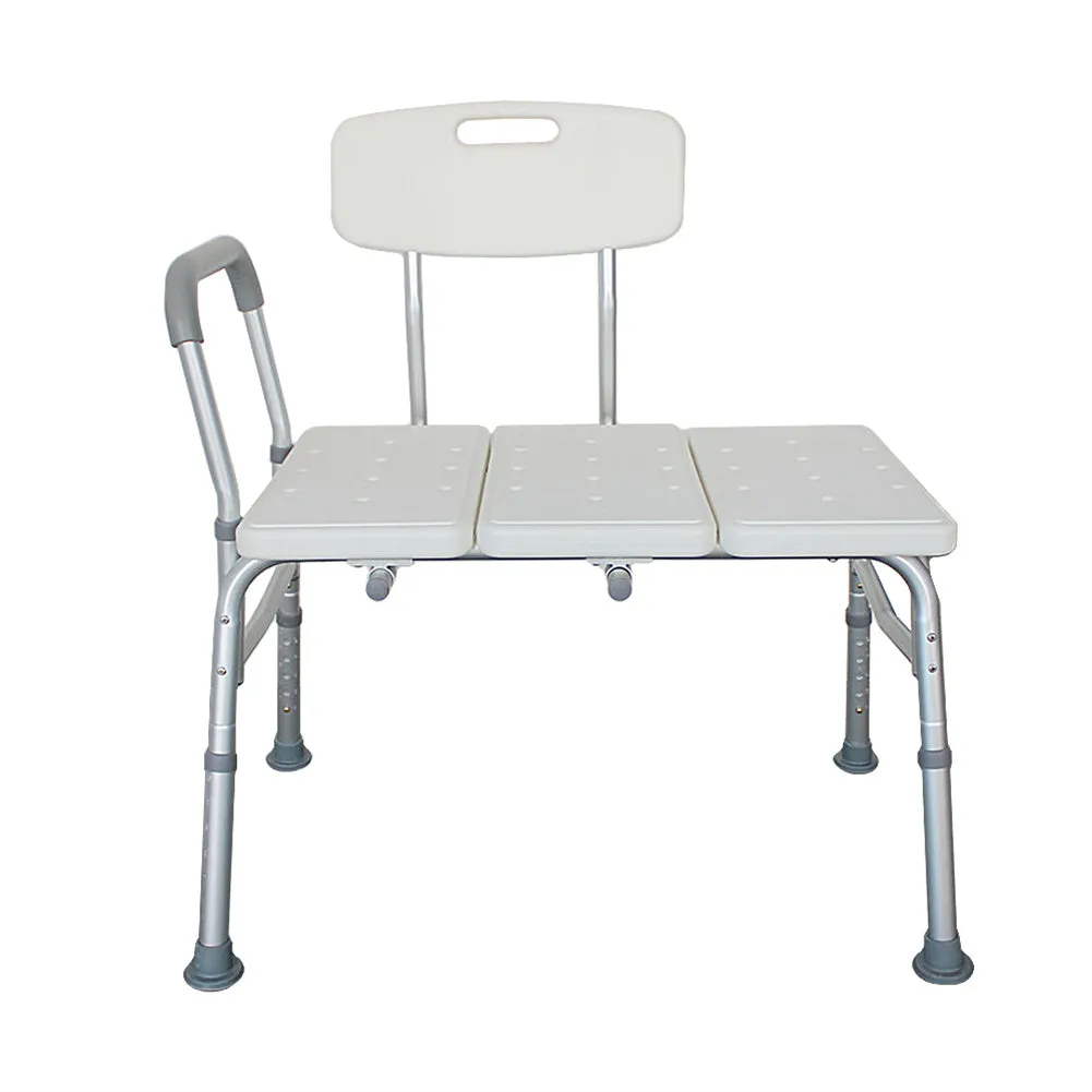 ALICIAN Bathroom Safety Shower Chair with Back Anti-Slip Anti-Rust Bath Chair