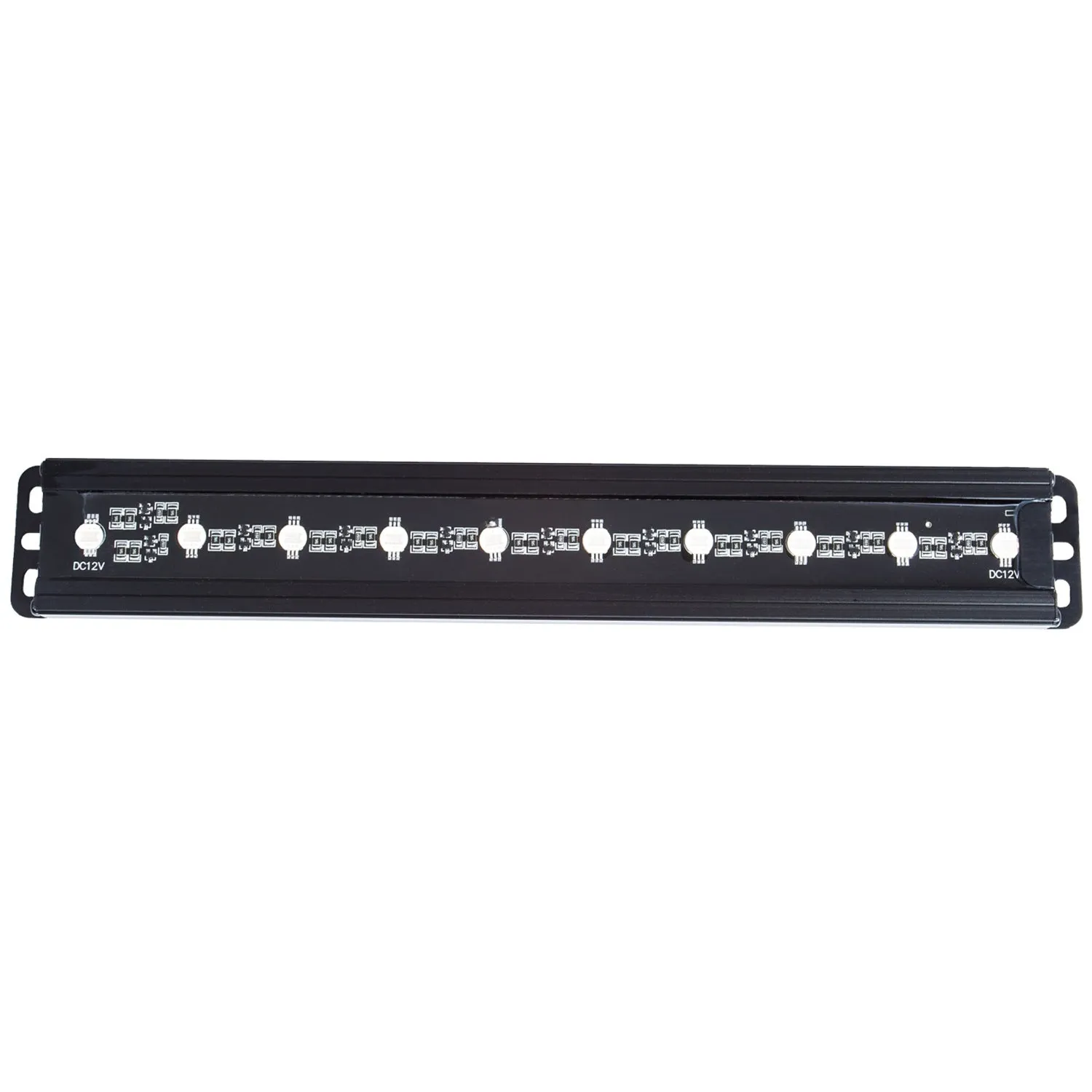 Anzo USA 861151 Slimline LED Light Bar; 12 in.; 10 LEDs; Green LEDs;