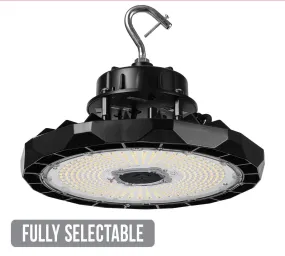 Atlas IRHS18-30L - FULLY SELECTABLE ROUND HIGH BAY 135W/180W/250W - 18,000-30,000 Lumens - CCT Selectable (4000K-4500K-5000K) (FREE SHIPPING ON 8  FIXTURES)