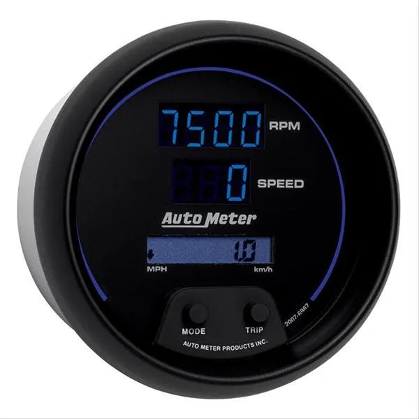 AutoMeter Cobalt Digital Combination Speedometer/Tachometer Gauges 6987