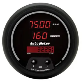 AutoMeter Sport-Comp Digital Combination Speedometer/Tachometer Gauges 6387