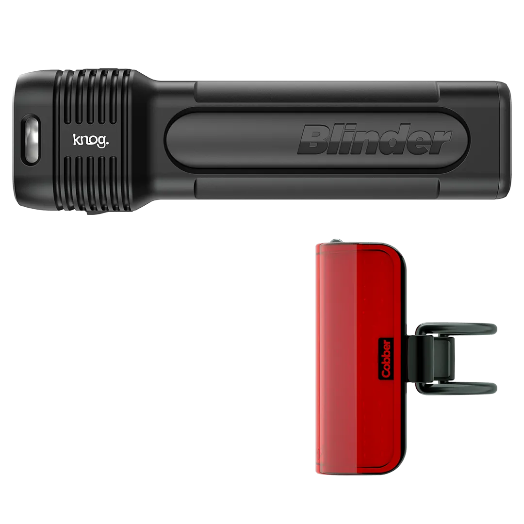 Blinder 1300 & Mid Cobber Rear Bike Light Set