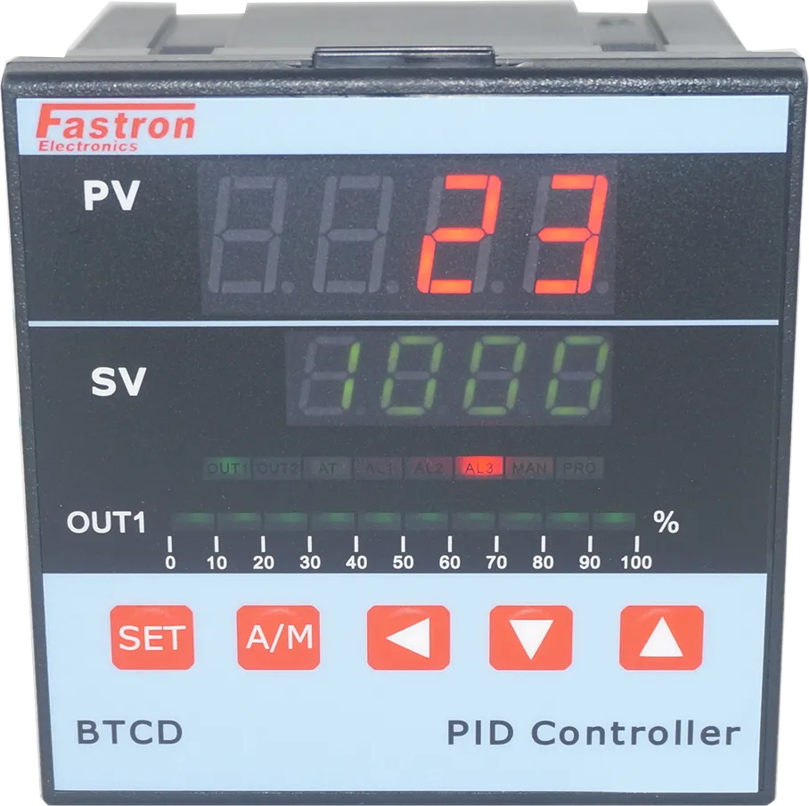 BTCD/R-M-A2-DR-PROG, PID Pattern Controller 96x96mm, 85-265VAC, Relay Output 2 Alarms, Relay Cooling, Multirange TC/RTD/4-20mA Input