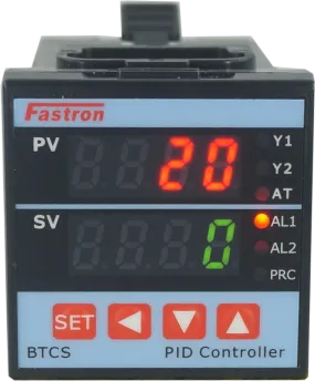 BTCS/R-M-A2-EI, PID Controller 48x48mm, 85-265VAC, Relay Output 2 Alarms, Event input (2xSV ), Multirange TC/RTD/Relay 3 Amp (Resistive)Input