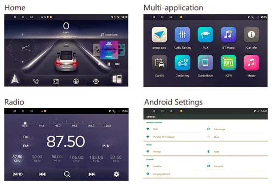 Car Dealz 10.2" Android 10.0 For Hyundai Sonata 8 2011-2015 w CAM In Dash Plus OEM Fascia