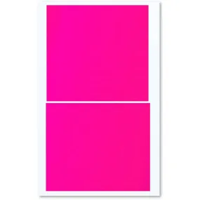 Circle Metallic Sticker (Pink) 1pc
