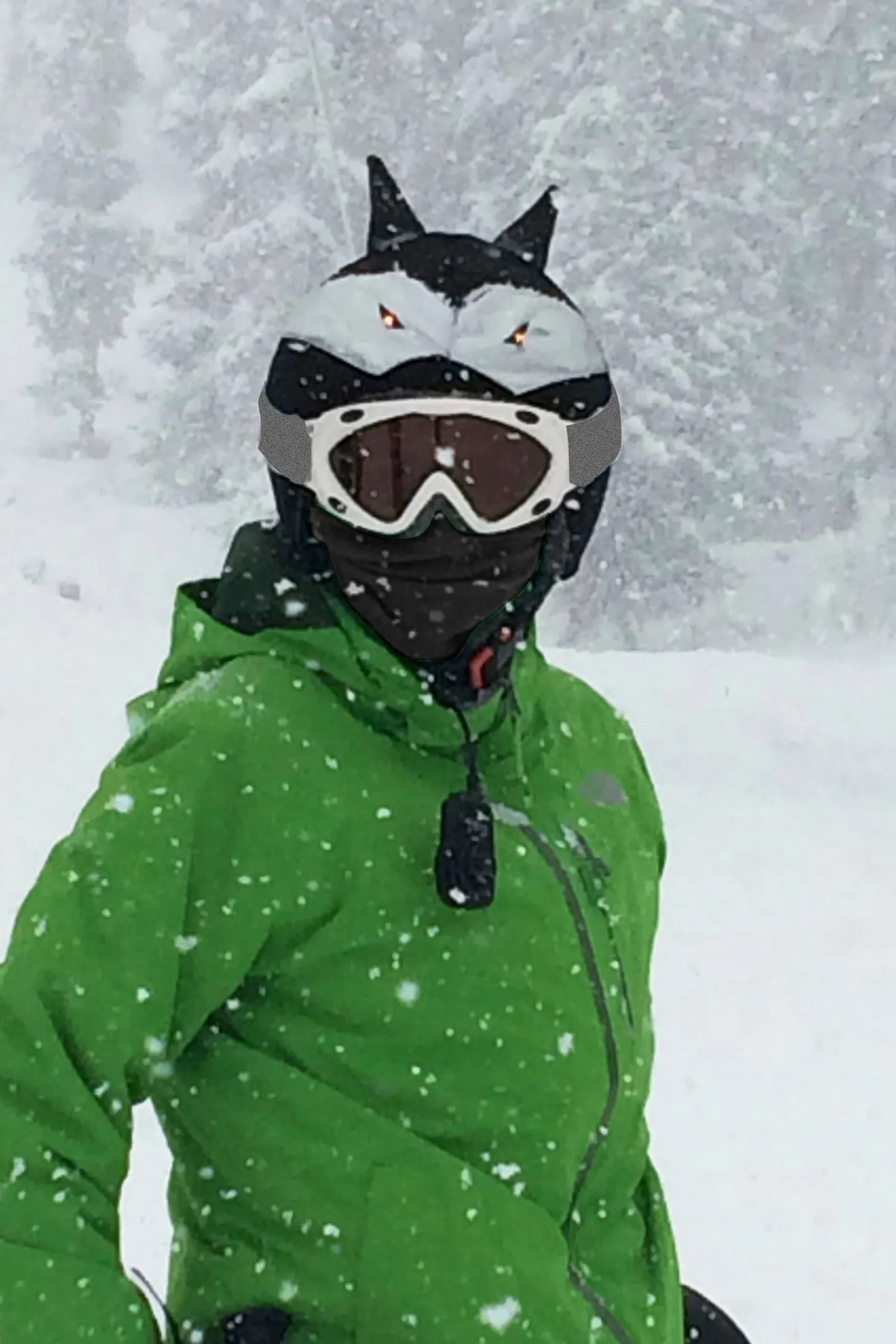 Coolcasc LEDS Helmet Cover Bandit