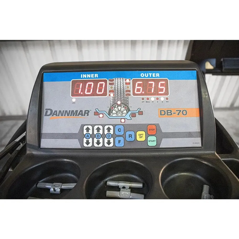 Dannmar DB-70 Automatic Wheel Balancer (10" - 28")