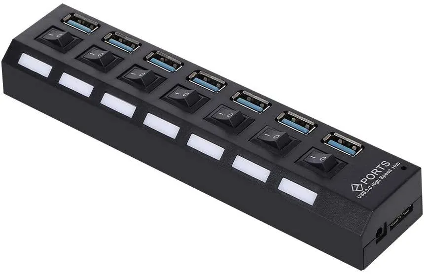 Dealsplant 7-Port USB 2.0 HUB