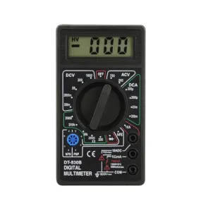 Digital Multimeter With Removable Battery Cover Fc-8