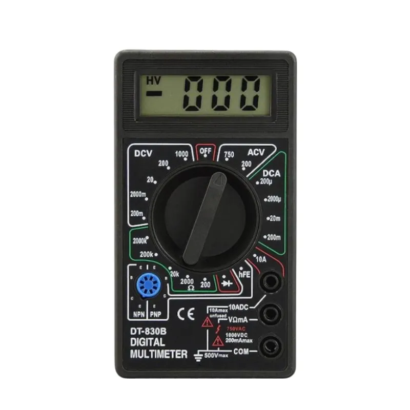 Digital Multimeter With Removable Battery Cover Fc-8
