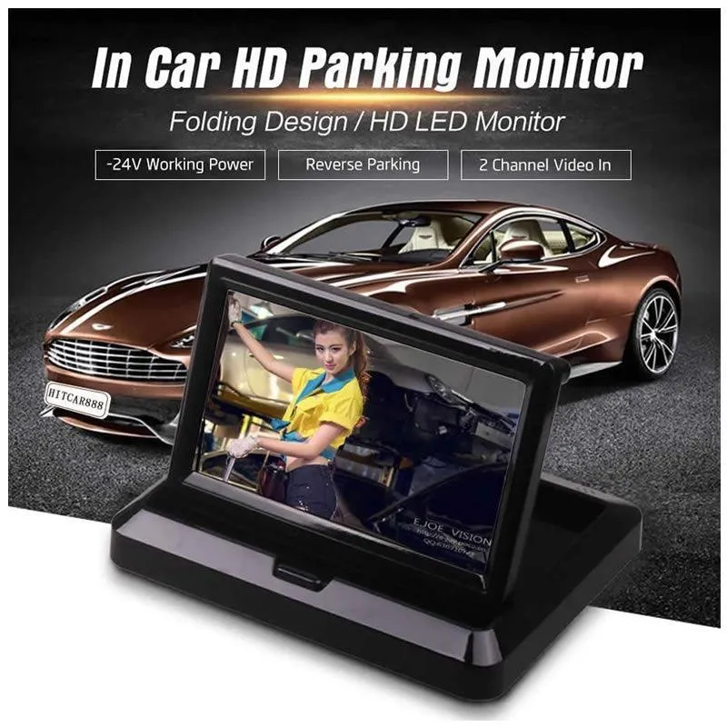 Digital TFT LCD Car Rear View Backup Monitor CTC-594