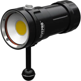 Divepro W12 3500mah battery pack charger ball mount