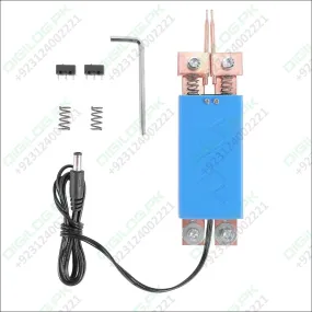 Diy Spot Welder Machine Welding 18650 Battery Handheld Spot Welding Pen Automatic Trigger Built-in Switch Blue