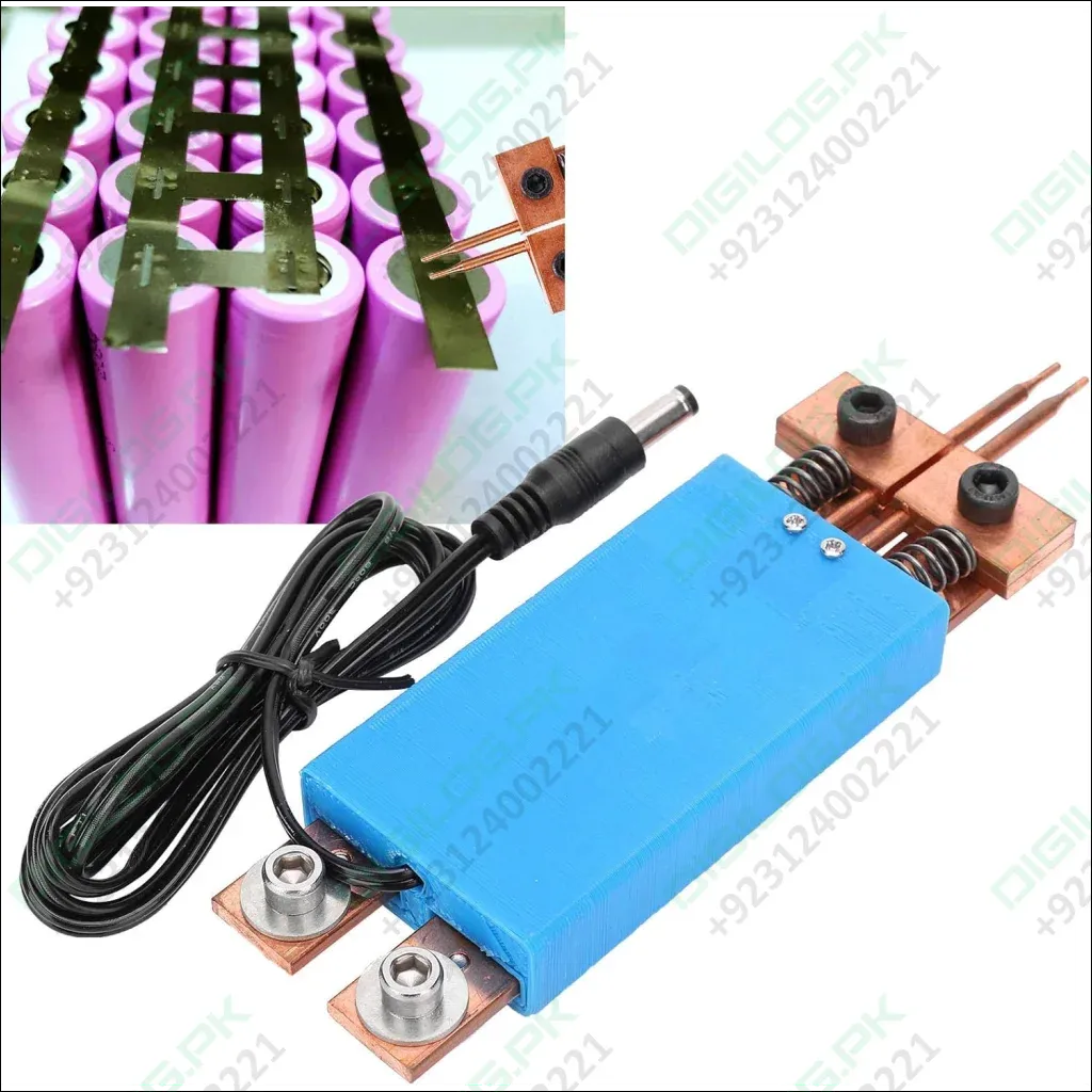 Diy Spot Welder Machine Welding 18650 Battery Handheld Spot Welding Pen Automatic Trigger Built-in Switch Blue