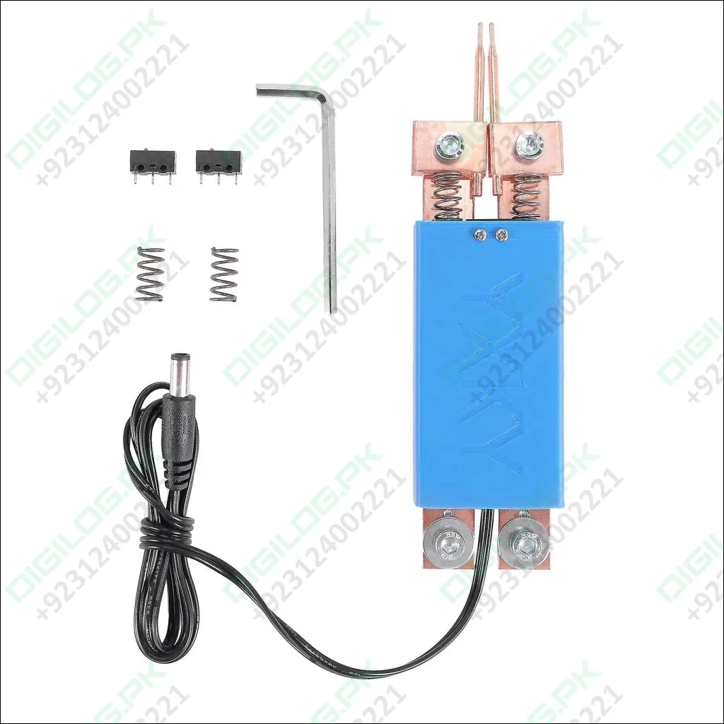 Diy Spot Welder Machine Welding 18650 Battery Handheld Spot Welding Pen Automatic Trigger Built-in Switch Blue