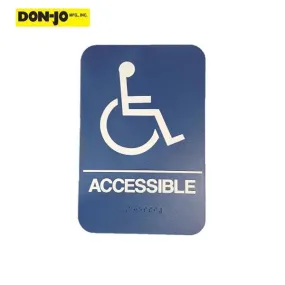 Don-Jo - HS 9070 06 - ADA Sign