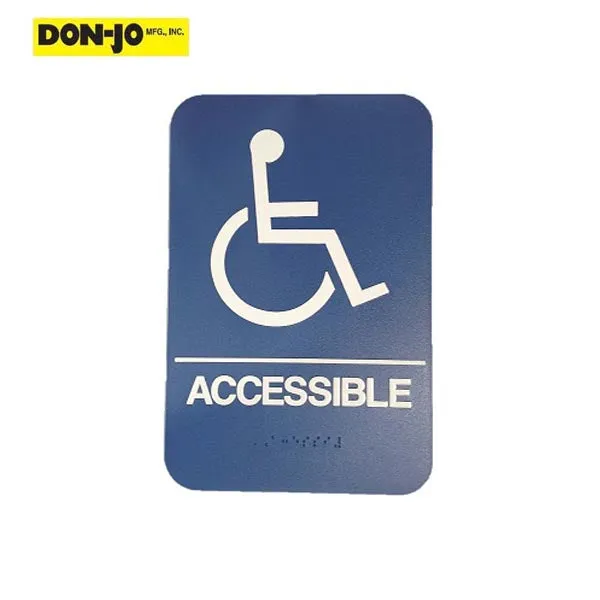 Don-Jo - HS 9070 06 - ADA Sign