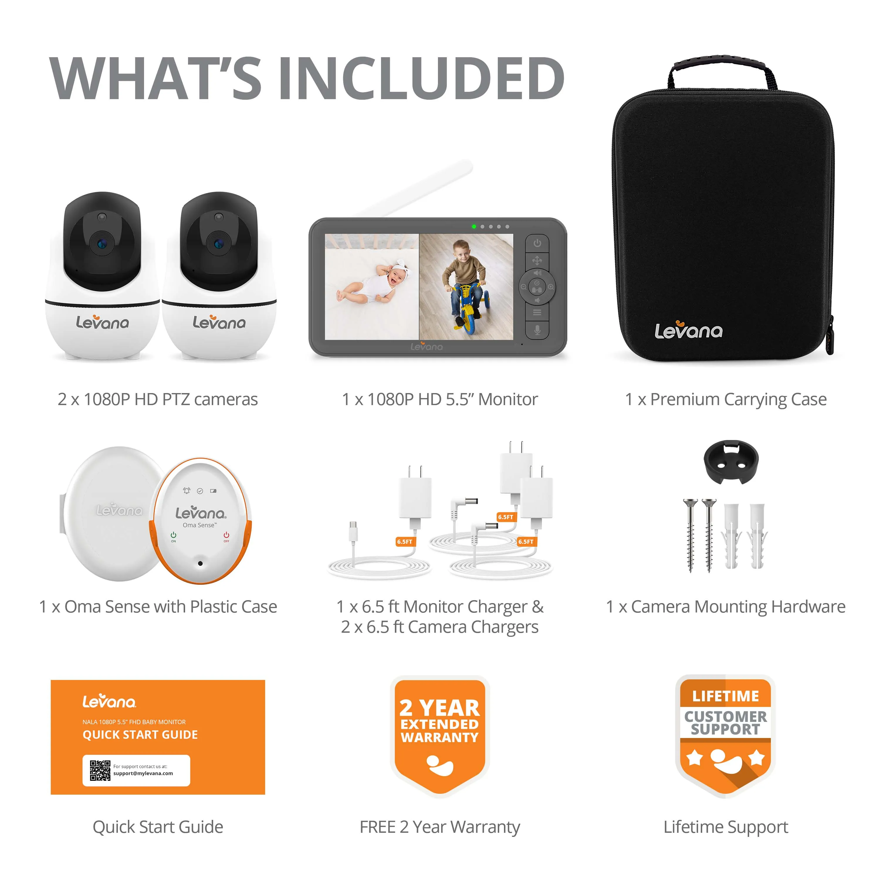 Dream Bundle: Nala with 2 Cameras & Oma Sense