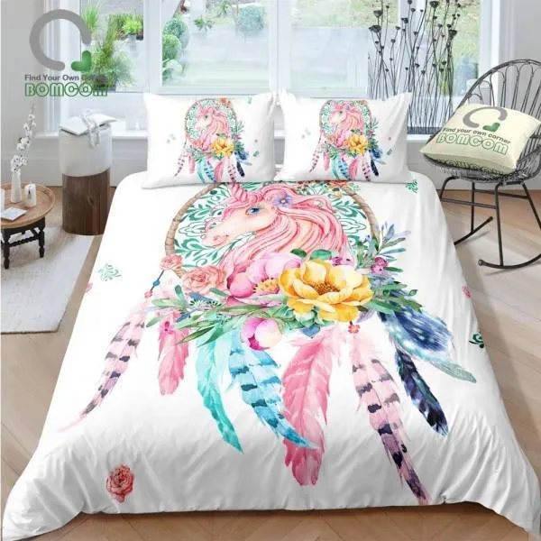 Dreamcatcher Unicorn Bed Set