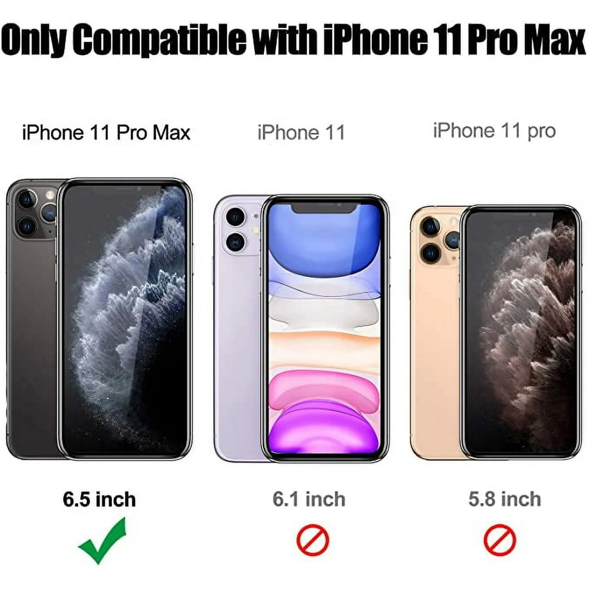 Entronix Apple iPhone 11 Pro Max Case - 7000mAh Battery Charger