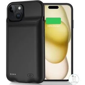 Entronix Apple iPhone 15 Plus Case - 7000mAh Battery Charger