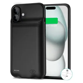 Entronix Apple iPhone 16 Case - 7000mAh Battery Charger