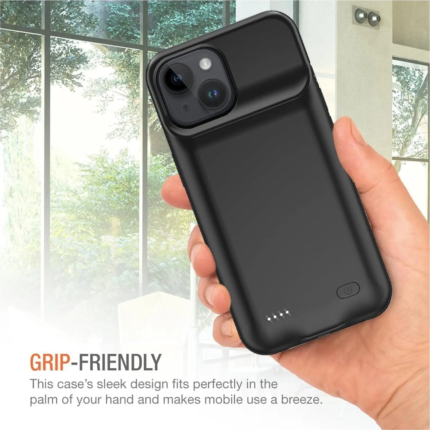 Entronix Apple iPhone 16 Case - 7000mAh Battery Charger